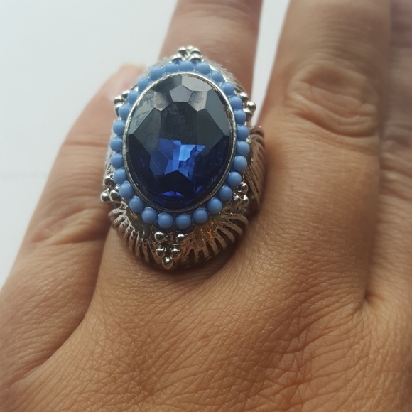 Jewelry - 💍Blue Fashion Jewelry Ring/ Adjustable💍